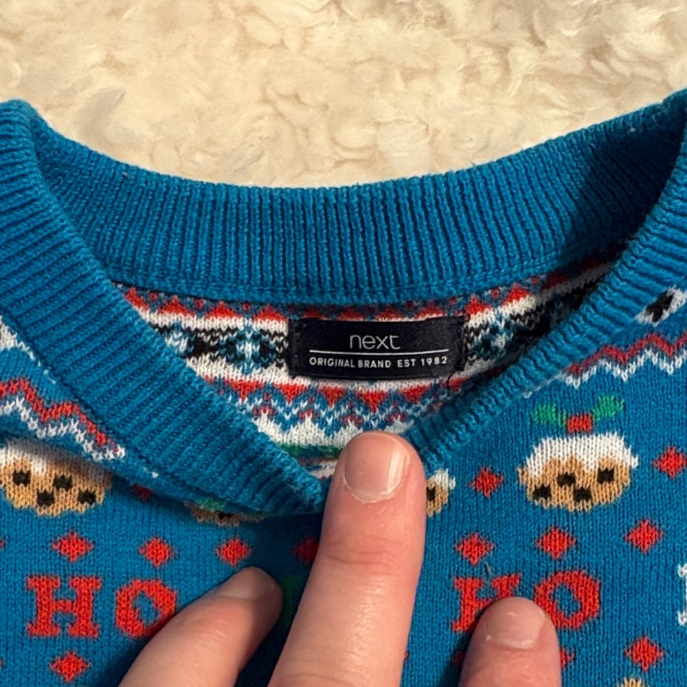 Baby Christmas Sweater 9-12M - Picture 2 of 5